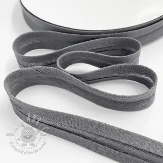 Obrobljeni trak dvojna gaza middle grey
