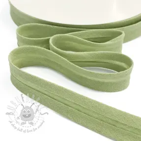 Obrobljeni trak dvojna gaza light green
