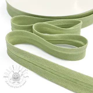 Obrobljeni trak dvojna gaza light green