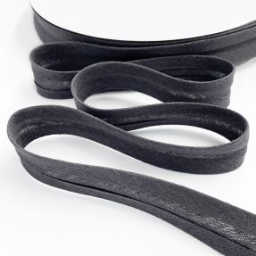 Obrobljeni trak dvojna gaza dark grey
