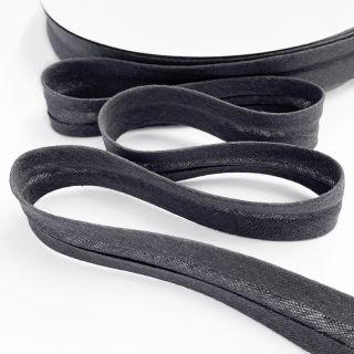 Obrobljeni trak dvojna gaza dark grey