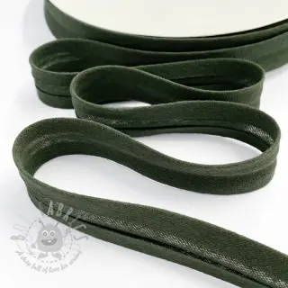Obrobljeni trak dvojna gaza bottle green