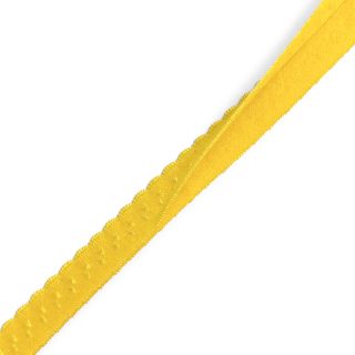 Obrobljena elastika 12 mm LUXURY lemon