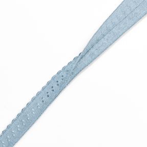 Poševna elastika 12 mm LUXURY old blue