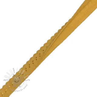Poševna elastika 12 mm LUXURY ochre