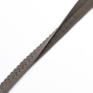 Poševna elastika 12 mm LUXURY dark taupe