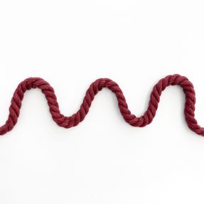 Bombažna vrvica 8 mm bordeaux