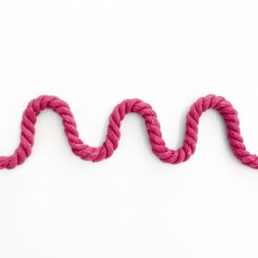 Bombažna vrvica 8 mm fuchsia