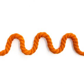 Bombažna vrvica 8 mm orange
