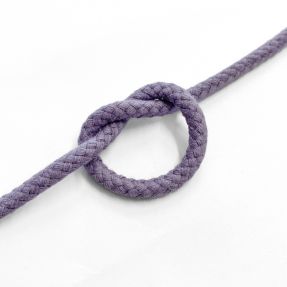 Bombažna vrvica 5 mm lavender