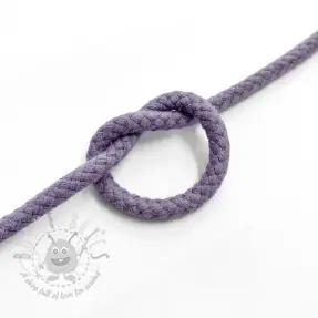 Bombažna vrvica 5 mm lavender