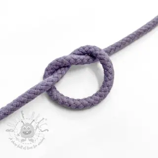 Bombažna vrvica 5 mm lavender