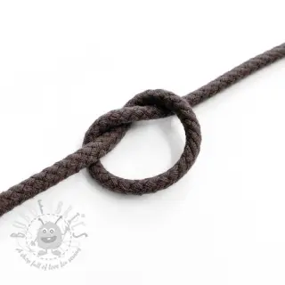 Bombažna vrvica 5 mm mocha