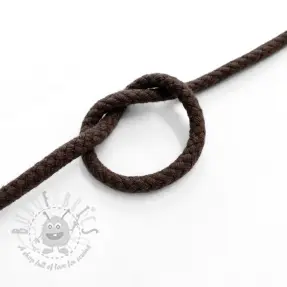 Bombažna vrvica 5 mm dark mocha