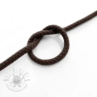 Bombažna vrvica 5 mm dark mocha