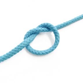 Bavlnená šnúra 5 mm ocean blue