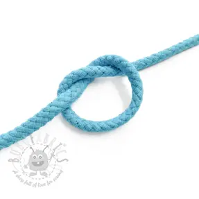 Bombažna vrvica 5 mm ocean blue