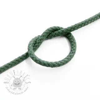 Bombažna vrvica 5 mm old green