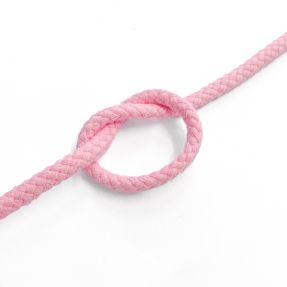 Bombažna vrvica 5 mm pink
