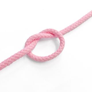Bombažna vrvica 5 mm pink