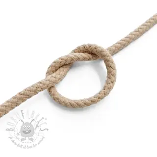 Bombažna vrvica 5 mm sand