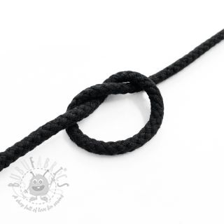 Bombažna vrvica 5 mm black