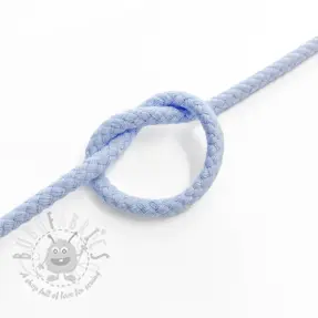 Bombažna vrvica 5 mm light blue