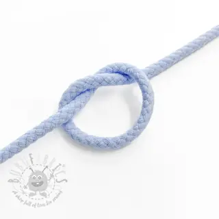 Bombažna vrvica 5 mm light blue
