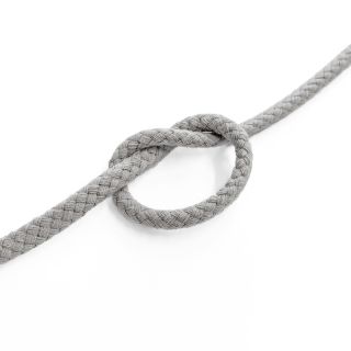 Bombažna vrvica 5 mm light grey