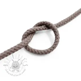 Bombažna vrvica 5 mm mauve