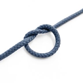 Bombažna vrvica 5 mm middle jeans