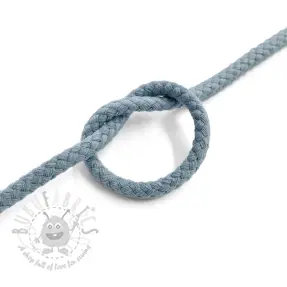 Bombažna vrvica 5 mm baby blue
