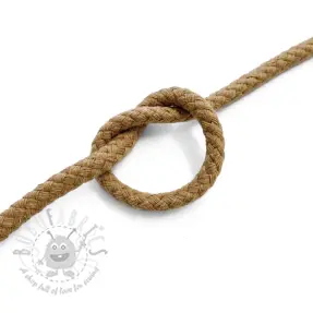 Bombažna vrvica 5 mm brown