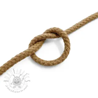 Bombažna vrvica 5 mm brown