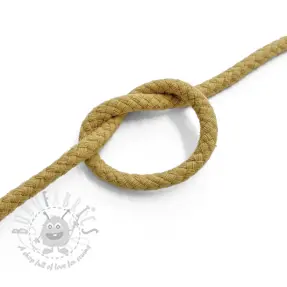 Bombažna vrvica 5 mm camel