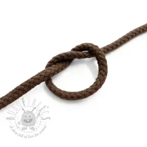 Bombažna vrvica 5 mm choco