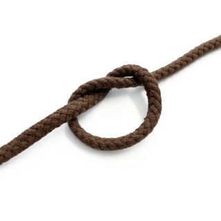 Bombažna vrvica 5 mm choco