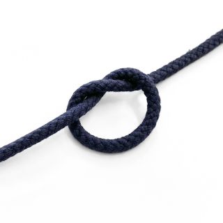 Bavlnená šnúra 5 mm dark blue