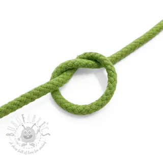 Bombažna vrvica 5 mm dark lime