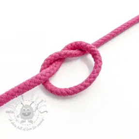 Bombažna vrvica 5 mm fuchsia