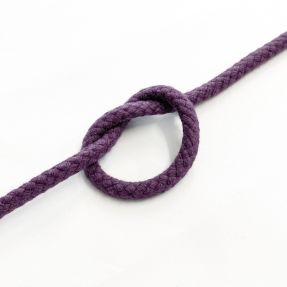 Bombažna vrvica 5 mm violet