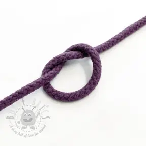 Bombažna vrvica 5 mm violet
