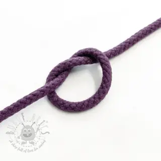 Bombažna vrvica 5 mm violet