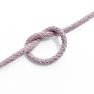 Bombažna vrvica 5 mm washed pink