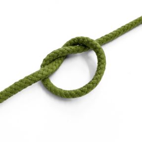 Bombažna vrvica 5 mm olive green