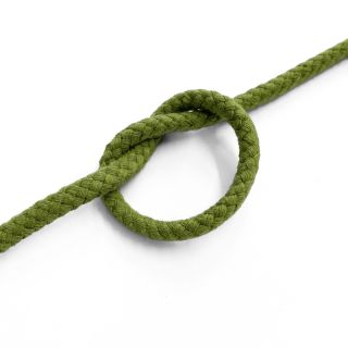 Bombažna vrvica 5 mm olive green