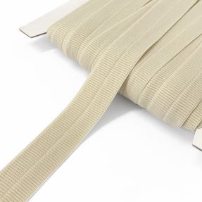Poševna elastika mat 20 mm RIB sand