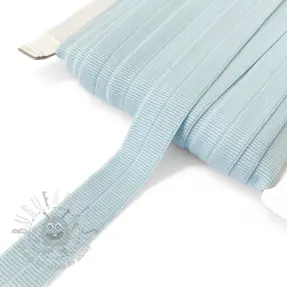 Obrobljena elastika mat 20 mm RIB old blue