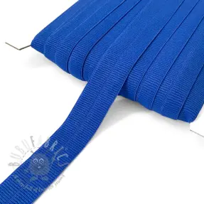 Obrobljena elastika mat 20 mm RIB cobalt