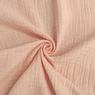 Dvojna gaza/muslin light salmon ORGANIC